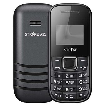  Мобильный телефон Strike A11 Black 