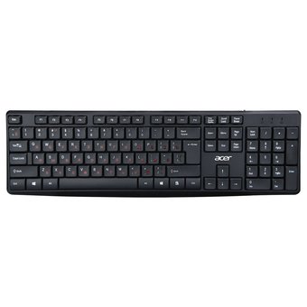  Клавиатура + мышь Acer OMW141 клав:черный мышь:черный USB (ZL.MCEEE.01M) 