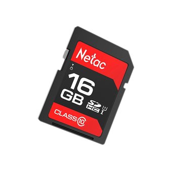  Карта памяти SDHC Netac Class 10 UHS-I P600 (NT02P600STN-016G-R) 16Gb 