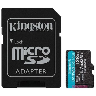  Карта памяти KINGSTON (SDCG3/128GBSP) MICRO SDXC 128GB UHS-I 