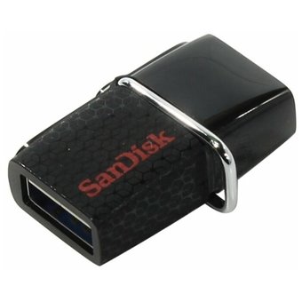  USB-флешка SanDisk Ultra Android Dual Drive OTG 16GB USB 3.0, Black (SDDD2-016G-GAM46) 