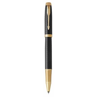  Ручка роллер Parker IM Premium T323 (1931660) Black GT F черные чернила подар.кор. 