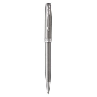  Ручка шариковая Parker Sonnet Core K526 (1931512) Stainless Steel CT M черные чернила подар.кор. 