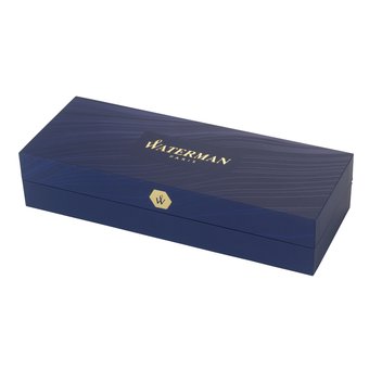  Ручка роллер Waterman Expert 3 (2093458) Blue CT F черные чернила подар.кор. 