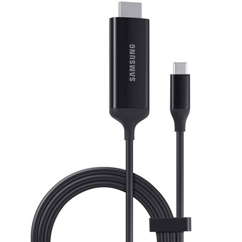  Дата-кабель Samsung DeX (EE-I3100FBRGRU) Type-C HDMI 1.38м черный 