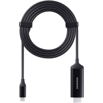  Дата-кабель Samsung DeX (EE-I3100FBRGRU) Type-C HDMI 1.38м черный 