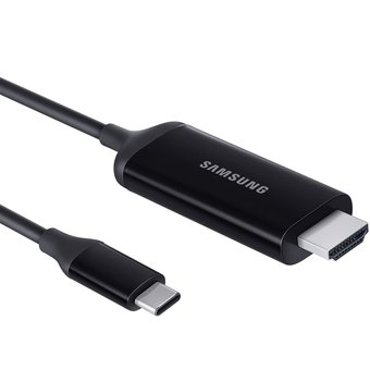  Дата-кабель Samsung DeX (EE-I3100FBRGRU) Type-C HDMI 1.38м черный 