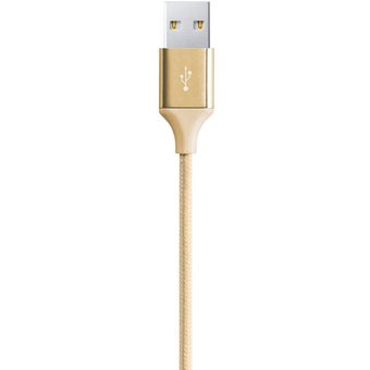  Дата-кабель TEC Lightning 1.0m alum золото 