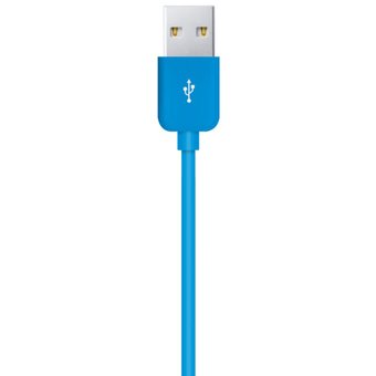  Дата-кабель TEC microUSB 1.2m синий 