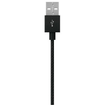  Дата-кабель TEC microUSB 1.0m alum черный 