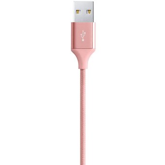  Дата-кабель TEC Lightning 1.0m alum розовое-золото 