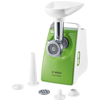  Мясорубка Bosch MFW3520G белый/зеленый 