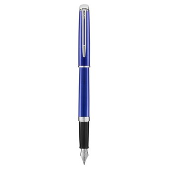  Ручка перьевая Waterman Hemisphere (2042967) Bright Blue CT F перо сталь нерж подар.кор. 