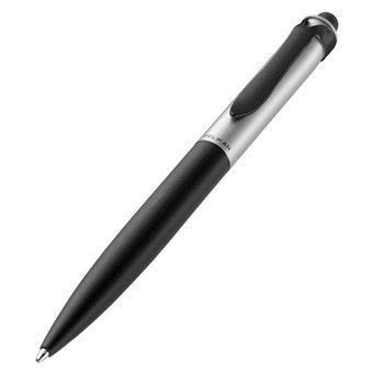  Ручка шариковая Pelikan Stola 2 (PL929687) черный матовый/серебристый матовый в компл. стилус 6мм подар.кор. 