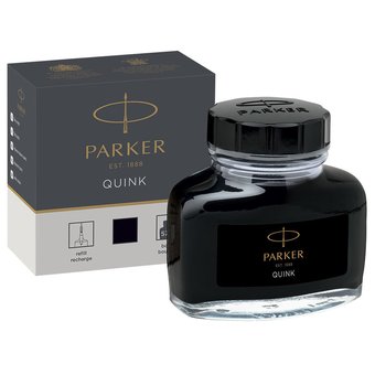  Флакон с чернилами Parker Quink Ink Z13 (1950375) черный чернила 57мл для ручек перьевых 