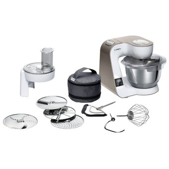  Кухонный комбайн Bosch MUM5XW10 белый 