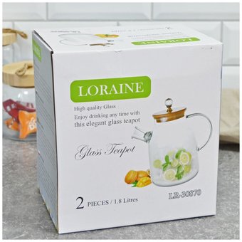  Заварочный чайник LORAINE LR-30870 (х12) 