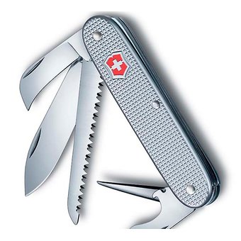  Нож перочинный Victorinox Pioneer (0.8150.26) 93мм 7функций серебристый 