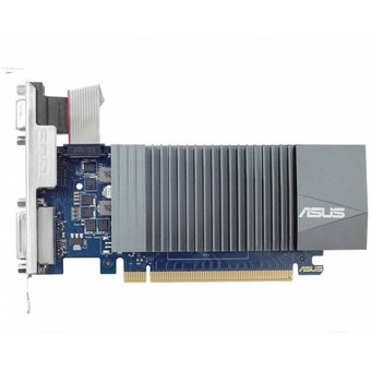  Видеокарта ASUS GeForce GT710 Silent (GT710-SL-1GD5) 1GB 32bit GDDR5 (954/5012) D-SUB/DVI-D/HDMI 