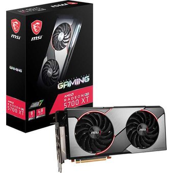  Видеокарта MSI RX 5700 XT Gaming X PCI-E 4.0 AMD Radeon RX 5700XT 8192Mb 256bit GDDR6 1730/14000/HDMIx1/DPx3/HDCP Ret 