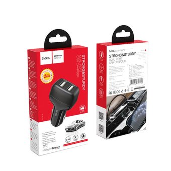  АЗУ HOCO Z36 Leader 2USB, black 