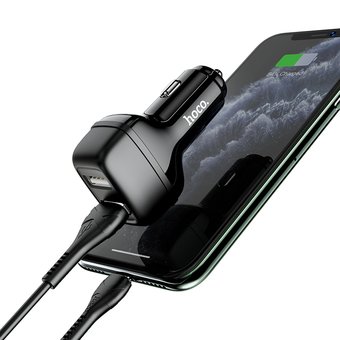  АЗУ HOCO Z36 Leader 2USB, black 