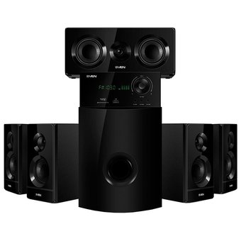  Колонки Sven HT-210 5.1 черный 