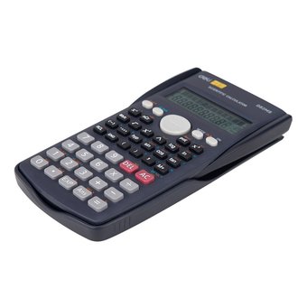  Калькулятор научный Deli ED82MS темно-синий 10+2-разр. 