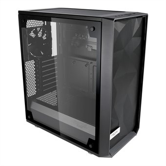  Корпус Fractal Design Meshify C - TG (FD-CA-MESH-C-BKO-TGL) ATX, mid tower, light tint tempered glass side panel 2x120mm fans inc. 