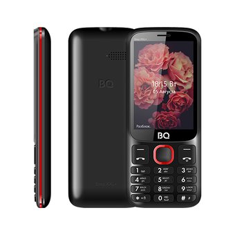 Мобильный телефон BQ 3590 Step XXL+ Black+Red 
