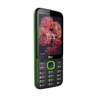  Мобильный телефон BQ 3590 Step XXL+ Black+Green 