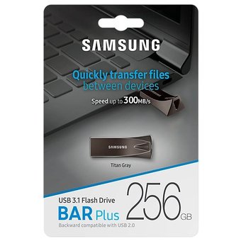  USB-флешка Samsung MUF-256BE4/APC BAR 256GB gray 