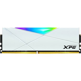  ОЗУ ADATA XPG SPECTRIX D50 AX4U360016G18I-SW50 16GB DDR4 UDIMM, 3600MHz CL18-22-22, 1.35V, RGB + Белый Радиатор 