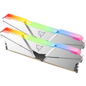  ОЗУ Netac Shadow RGB (NTSRD4P36DP-16SC)DIMM DDR4 16GB (2x8GB) PC28800 3600Mhz CL18 1.35V XMP Dual Kit 