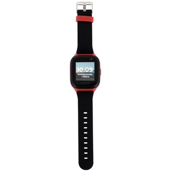  Смарт-часы Geozon G-W01RBLK LTE (4G) black-red 