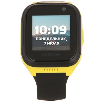  Смарт-часы Geozon G-W01YBLK LTE (4G) black-yellow 