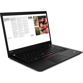  Ноутбук Lenovo ThinkPad T490 20N20075RT i5 8265U/16Gb/SSD512Gb/Intel UHD Graphics 620/14"/IPS/FHD (1920x1080)/Win10 Pro 64/black/Cam 