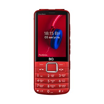  Мобильный телефон BQ 3587 Disco Boom Red 