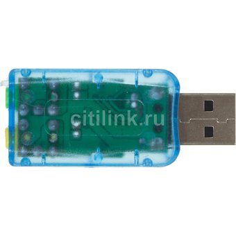 Звуковая карта USB TRUA3D (C-Media CM108) 2.0 Ret 