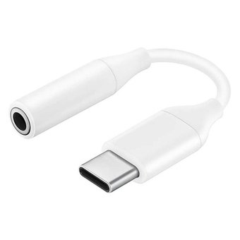  OTG переходник Samsung Type-C to Jack 3.5mm (EE-UC10JUWRGRU) белый 