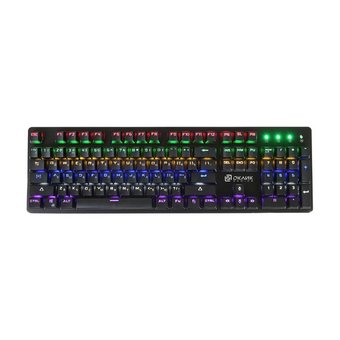  Клавиатура Oklick 990G Rage механическая черный USB Multimedia for gamer LED 