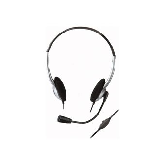  Наушники с микрофоном Creative HS-320 серебристый/черный 2м накладные оголовье (51EF0520AA001) 