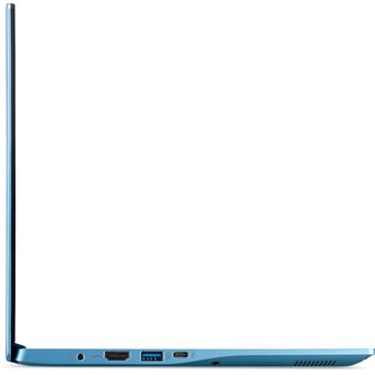  Ультрабук Acer Swift 3 SF314-57G-764E NX.HUFER.001 i7 1065G7/16Gb/SSD1Tb/nVidia GeForce MX350 2Gb/14"/IPS/FHD/Linux/lt.blue 
