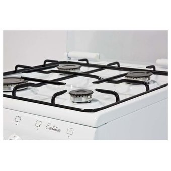  Плита De Luxe 5040.42г (кр) ЧР белый 