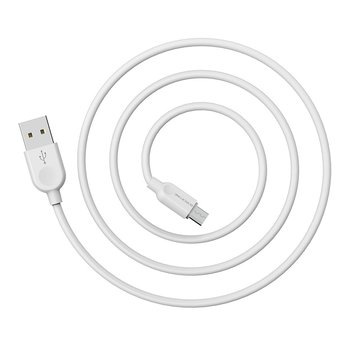  УЦ Дата-кабель BOROFONE BX14 LinkJet micro 3м (белый) (плохая упаковка) 
