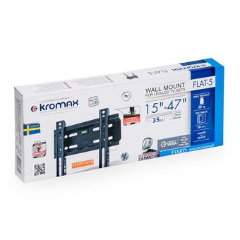  Кронштейн Kromax FLAT-5 черный 