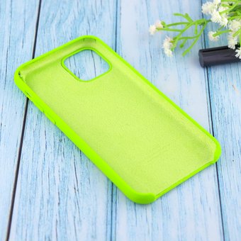  Чехол Silicone Case для iPhone 11 Pro (Яркий зелёный) (31) 