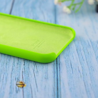  Чехол Silicone Case для iPhone XR (Яркий зелёный) (31) 