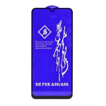  Защитное стекло RINBO для Samsung Galaxy A20/A30/A50/A30S/M21/M31 черный 