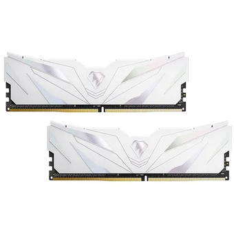  ОЗУ Netac Shadow II (NTSWD4P32DP-16W) DIMM DDR4 16Gb PC25600 3200MHz CL16 white с радиатором 